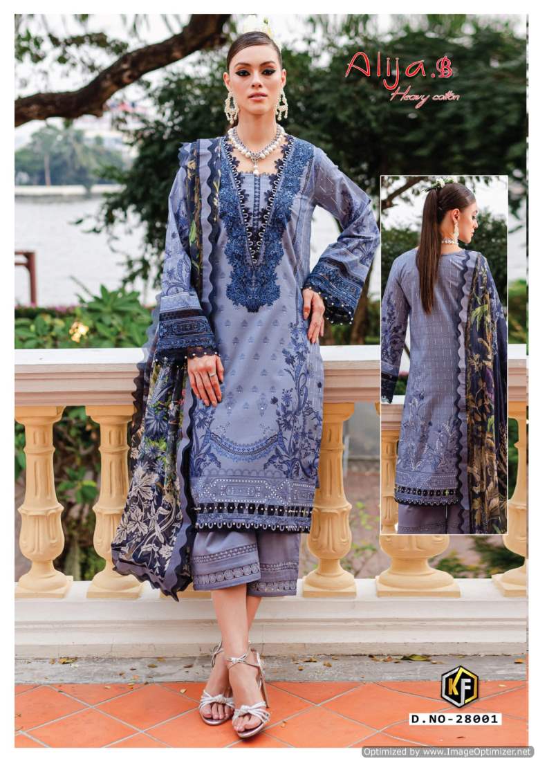 Alija B Vol 28 By Keval Printed Cotton Luxury Pakistani Dress Material Collection
